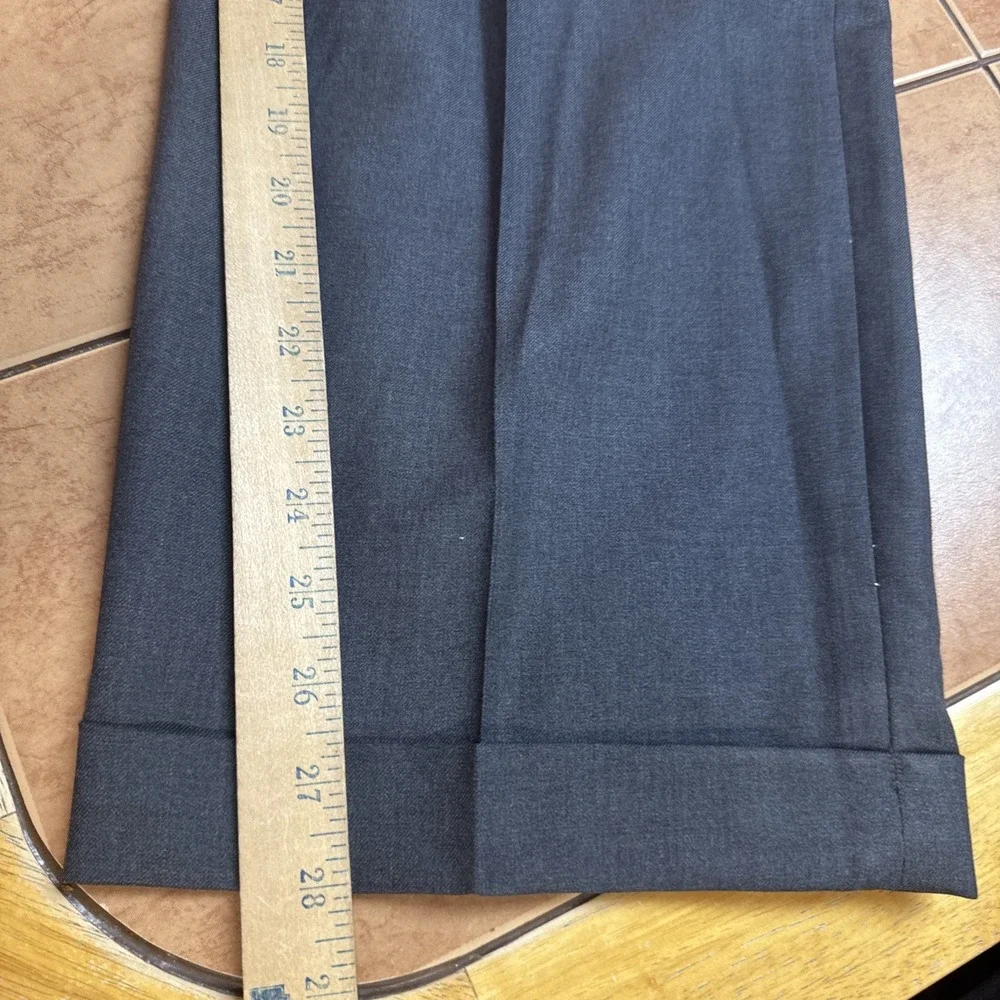 Vintage Duru's Chicago Tailor 2 Piece Suit 48R Jacket 40 x 28 Pants Medium Gray